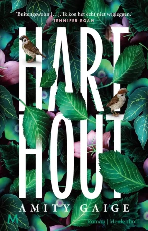 Harthout, cover. Een van onze augustus boekentips.