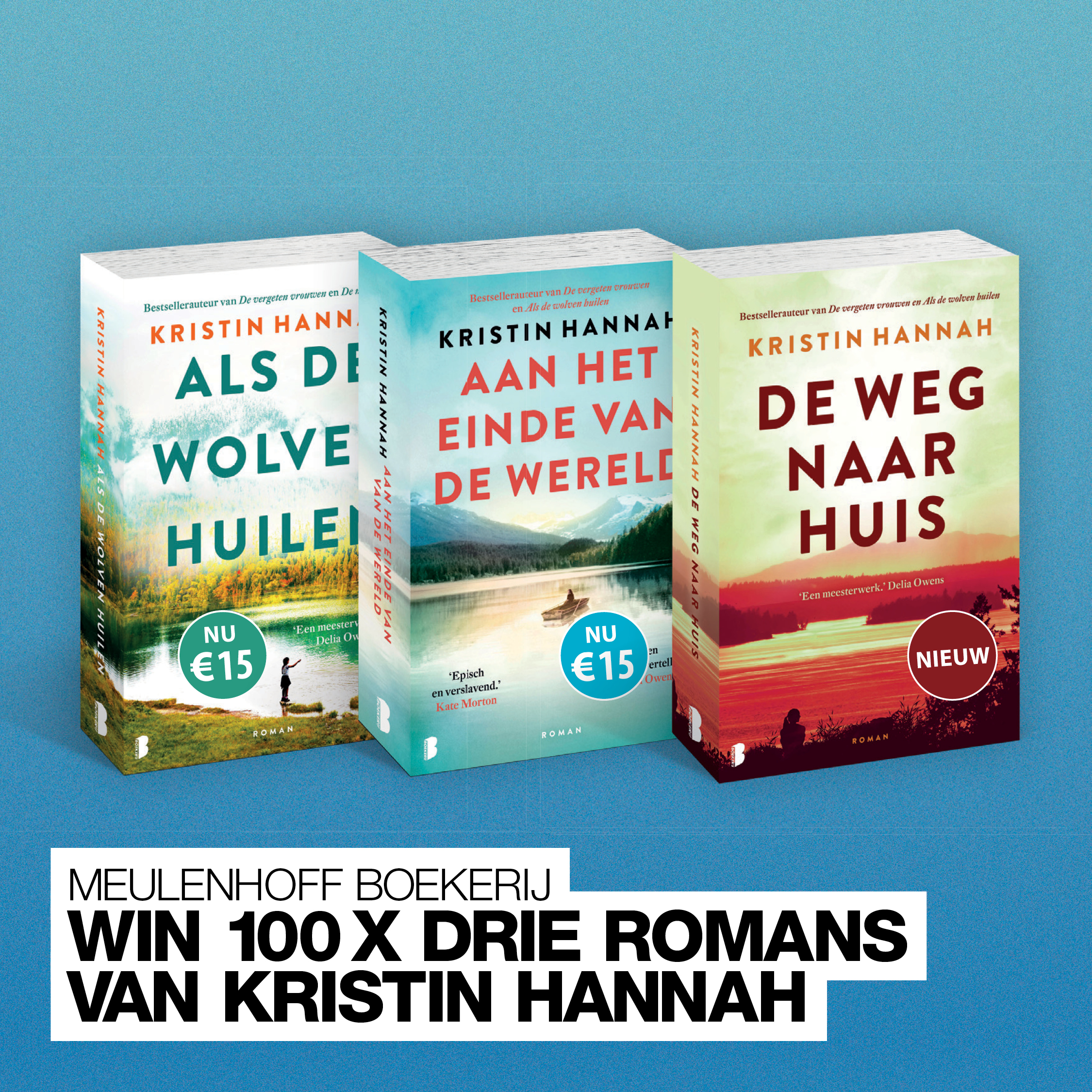 Lekker leesvoer: maak 100 x kans op 3 meeslepende romans van Kristin Hannah
