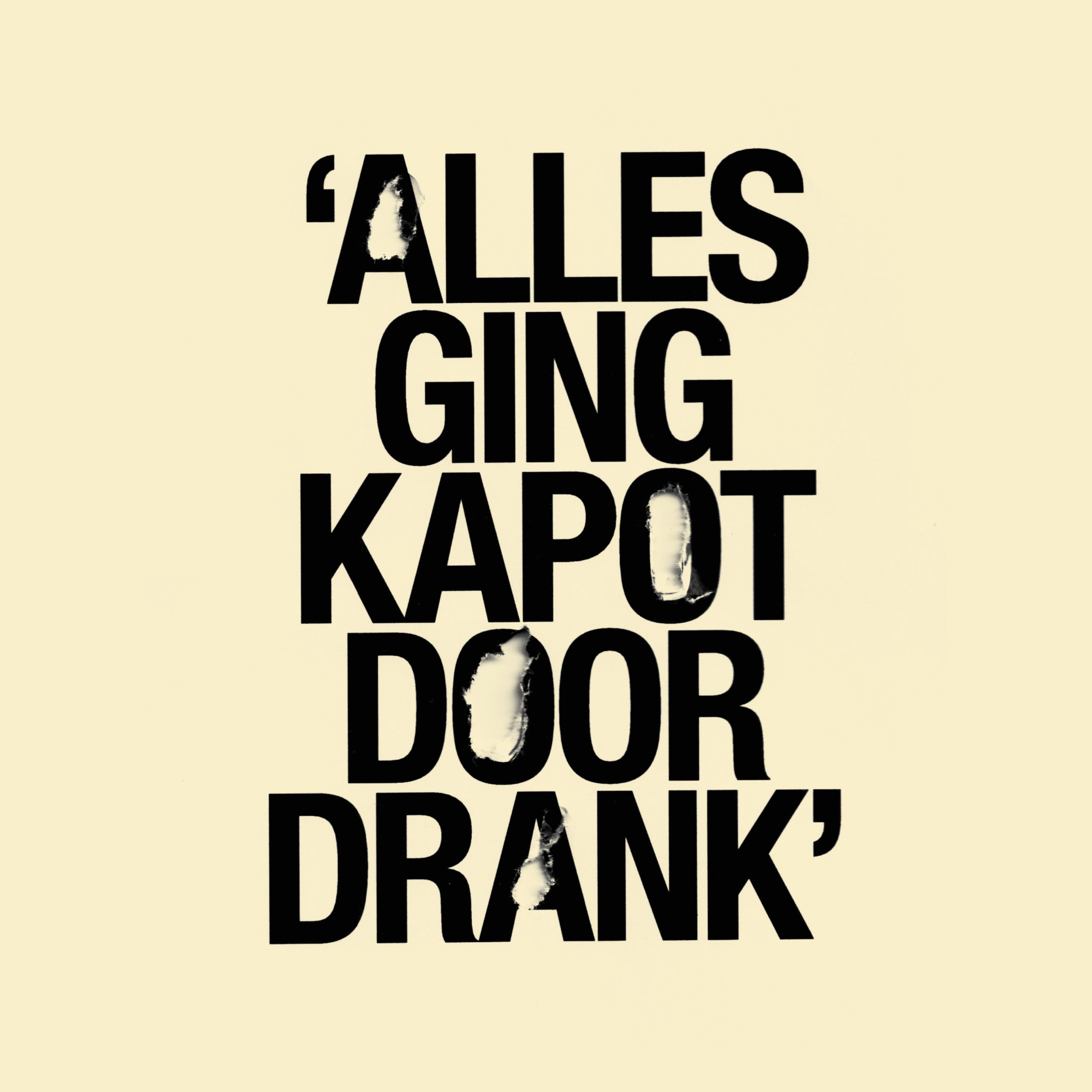 Doeta was alcoholverslaafd: 'Waarom is het zo facking normaal om te drinken?'