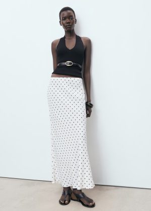 Polkadot, stippen, maxi, rokken