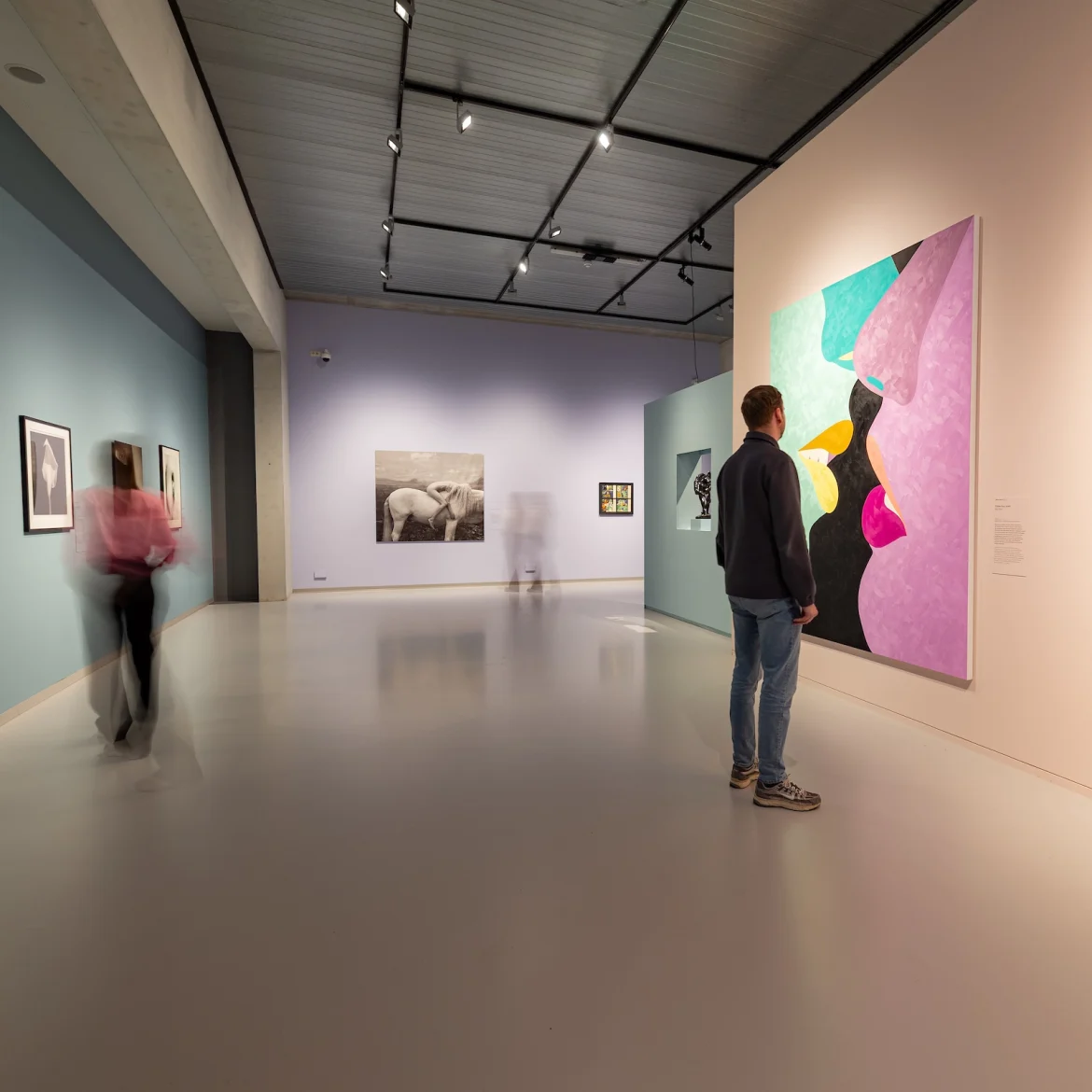 tentoonstelling die je naakt kunt bezoeken