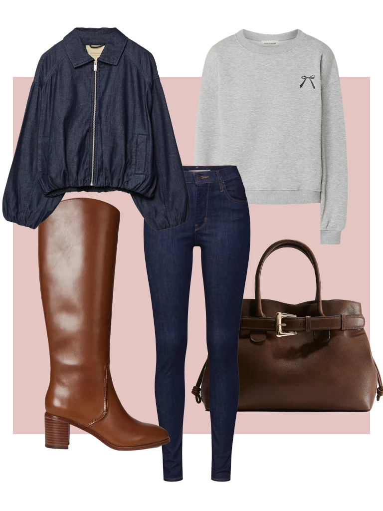Look met skinny jeans