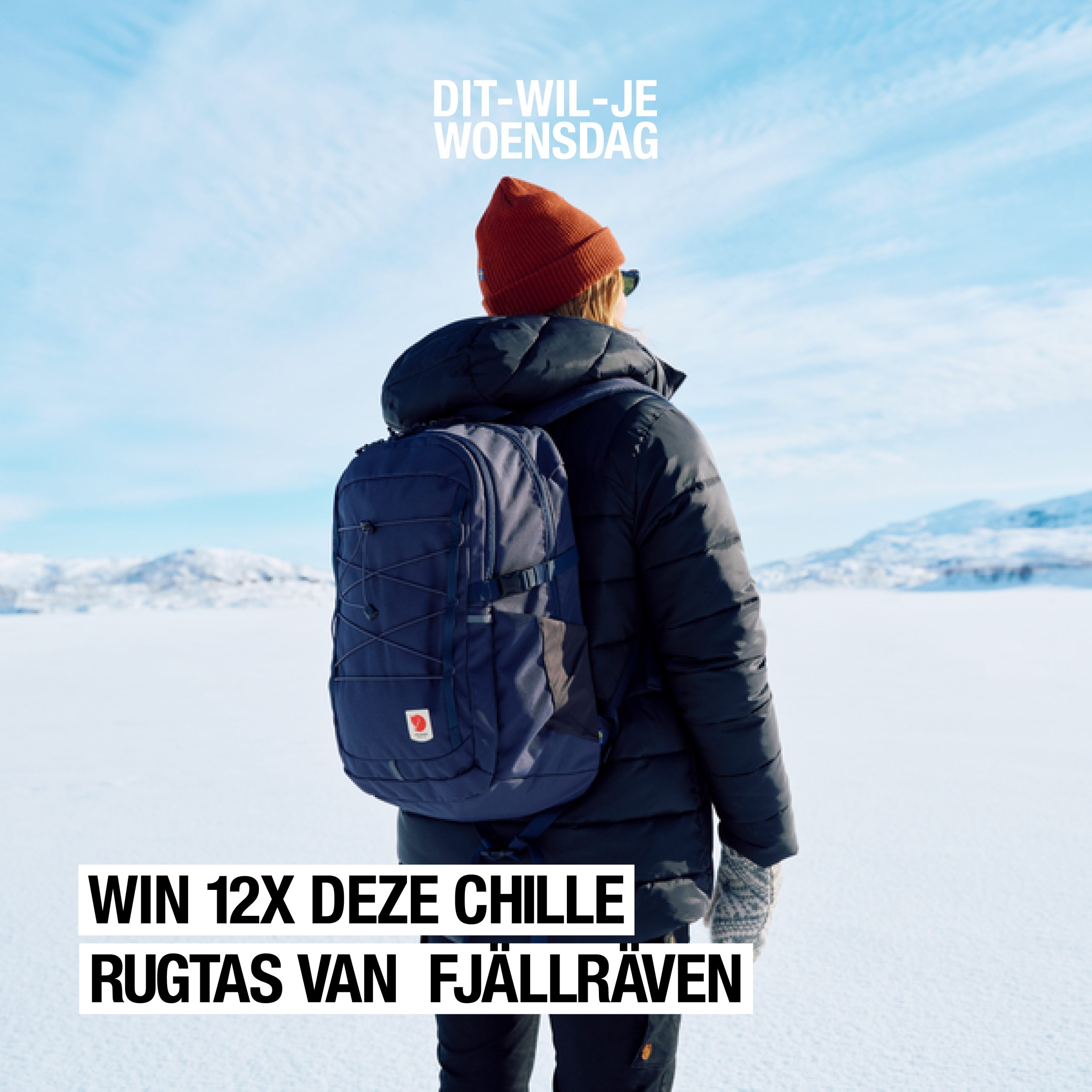 Back to school and work: win 12 x deze rugtas van Fjällräven t.w.v. € 110