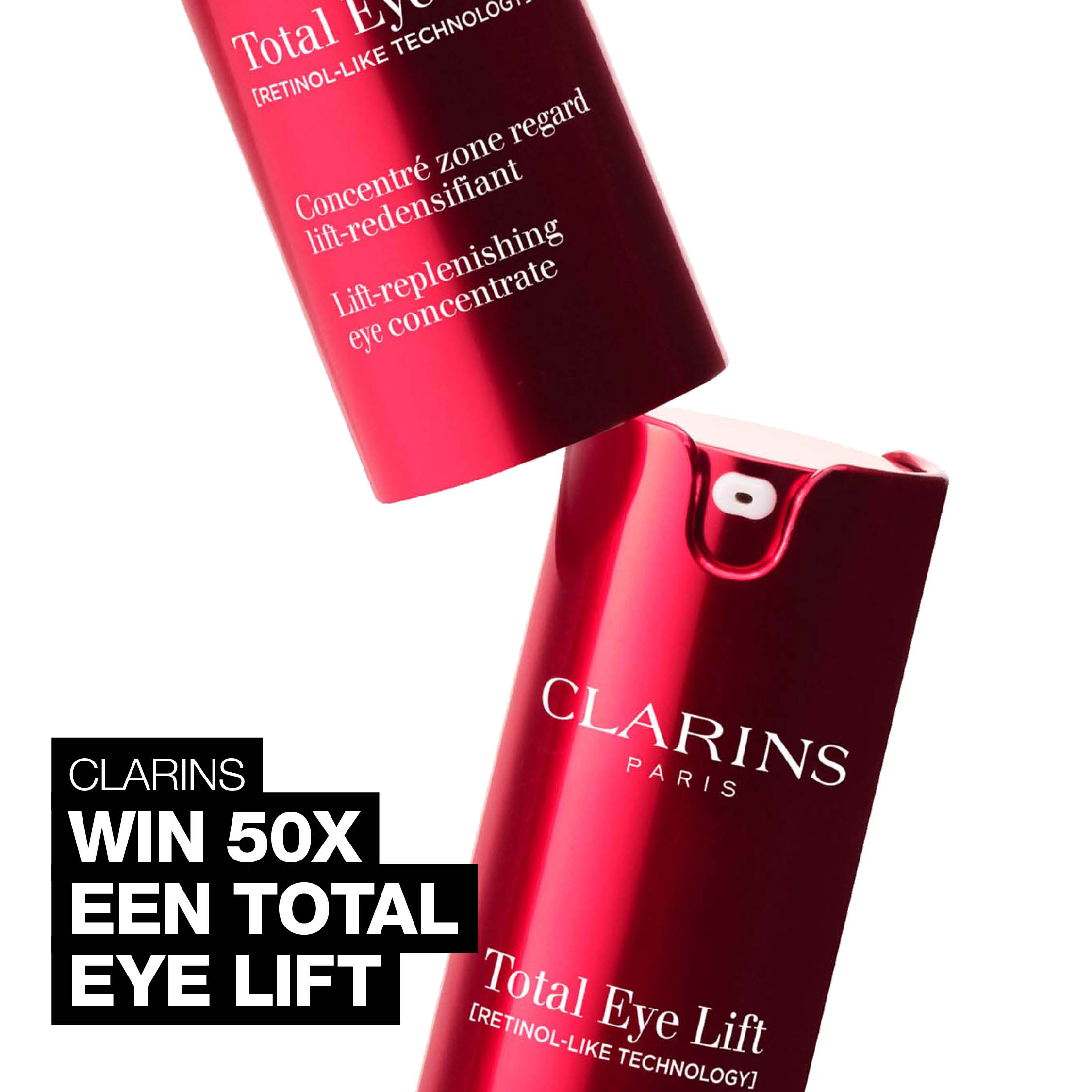 Alsof je een extra nacht geslapen hebt: maak 50 x kans op déze oogcrème van Clarins t.w.v. € 95