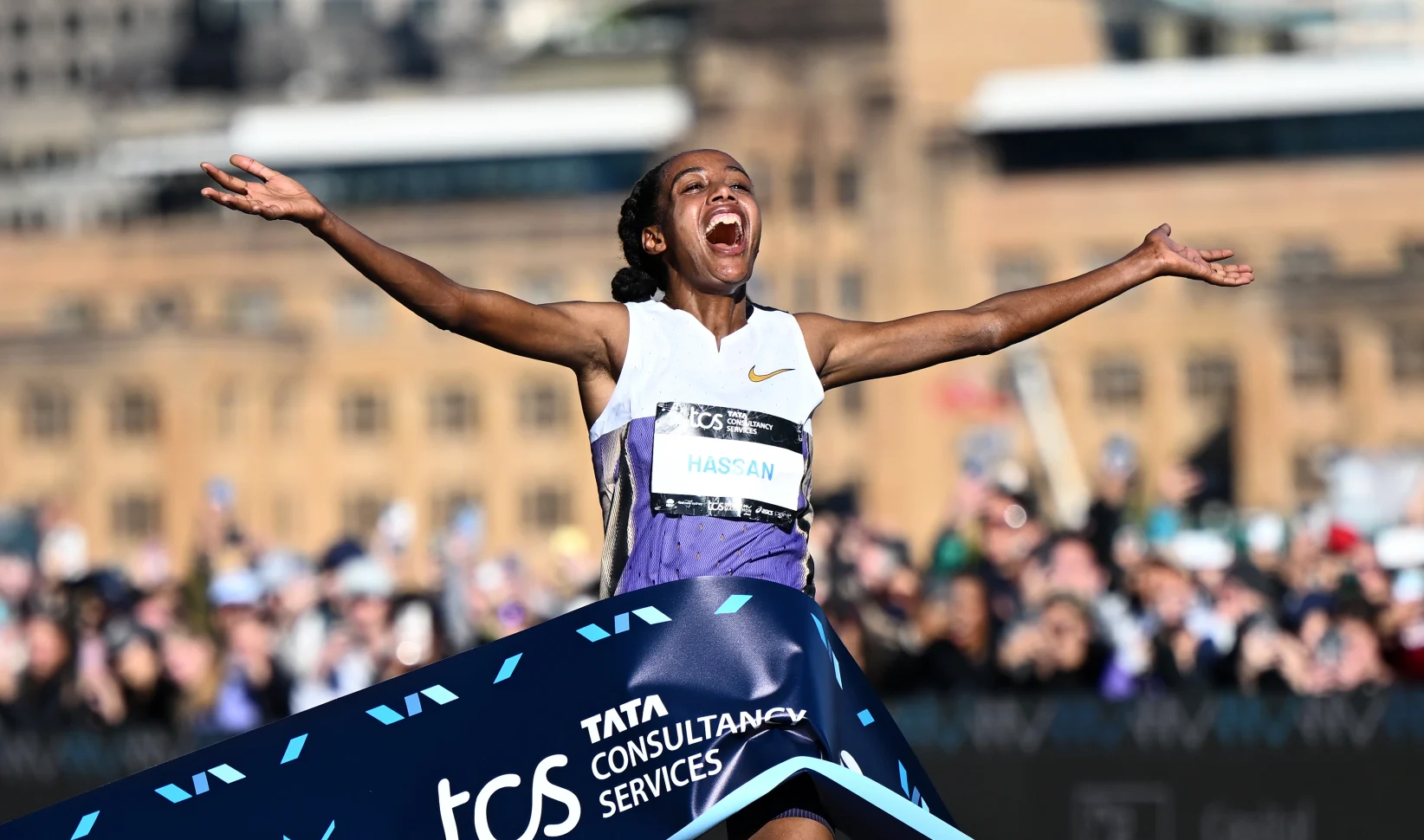 Sifan Hassan wint marathon Sydney