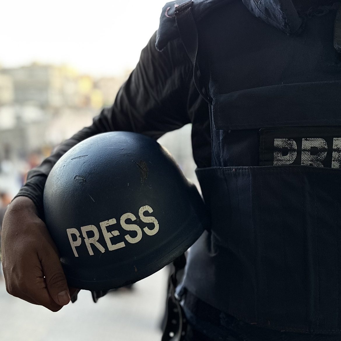 Journalist in Gaza