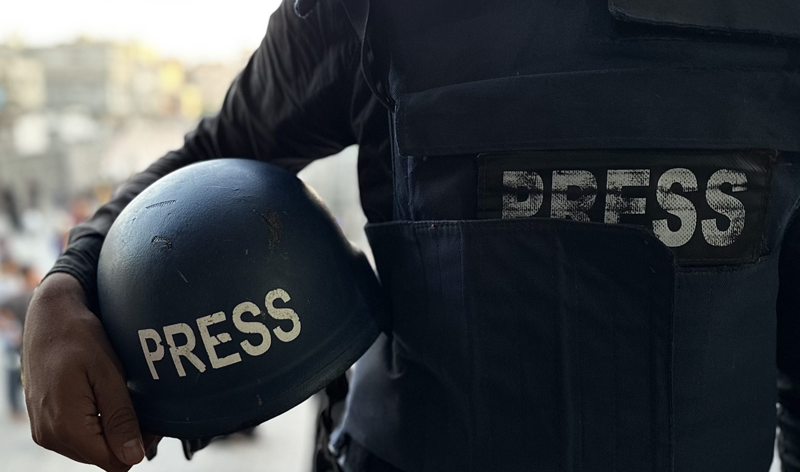 Journalist in Gaza