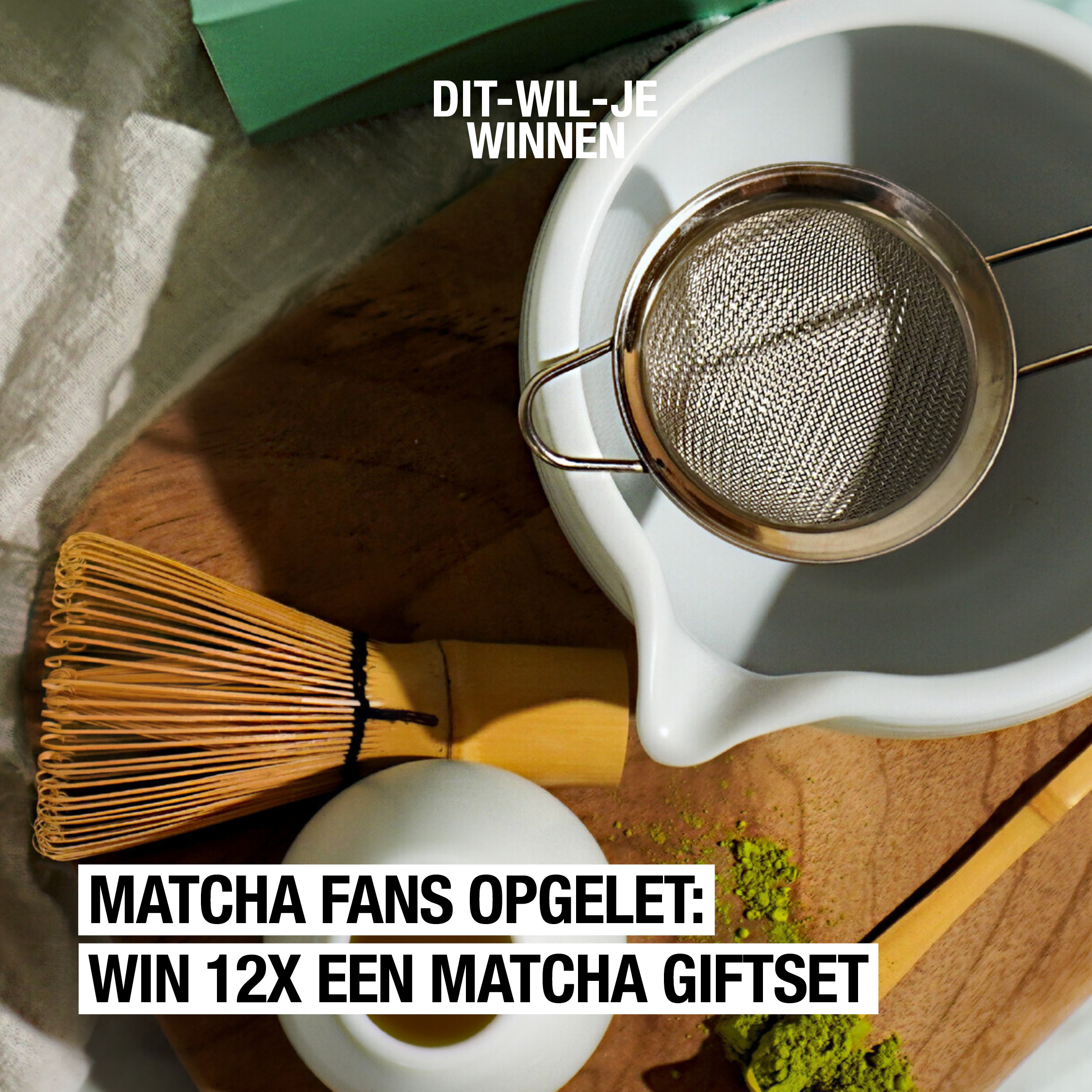 Homemade matcha? Win een complete starterkit en maak zelf de lekkerste matcha lattes