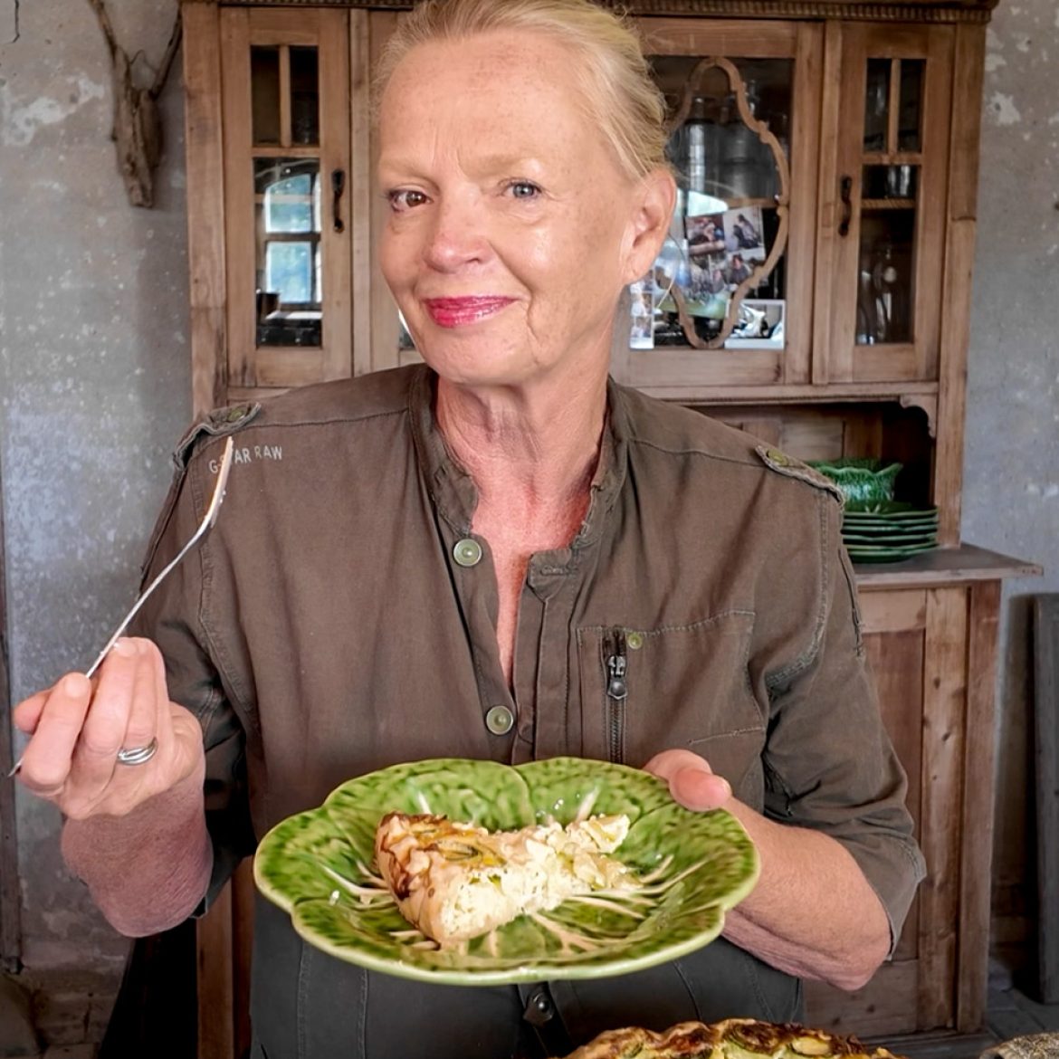 Courgettetaart van Karin Swerink
