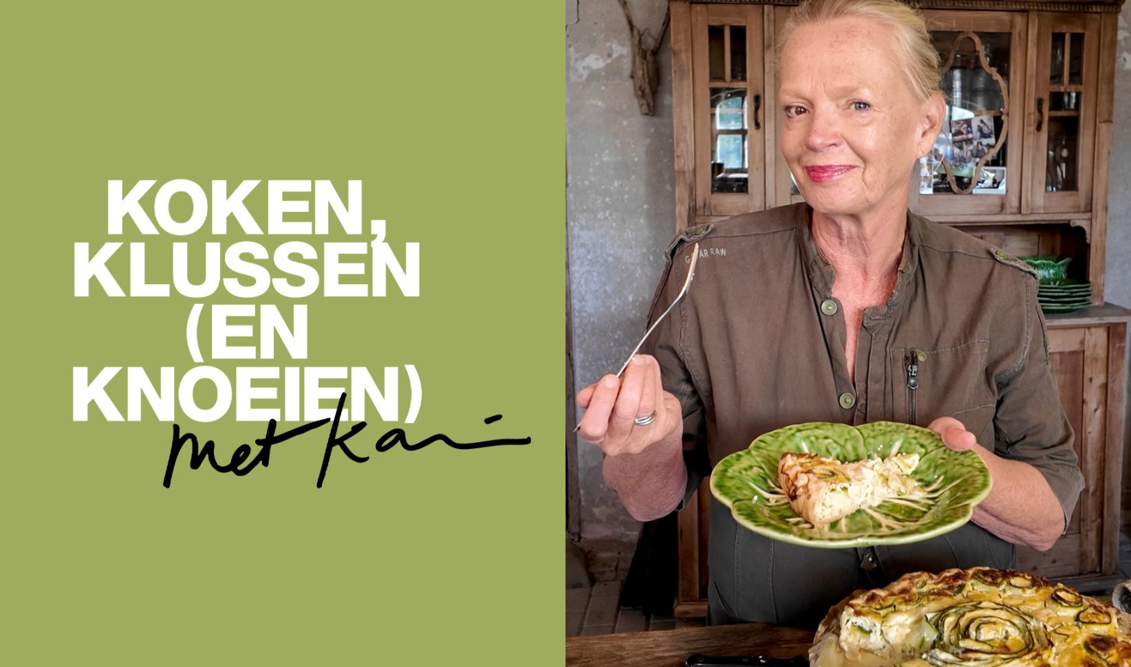 Courgettetaart van Karin Swerink
