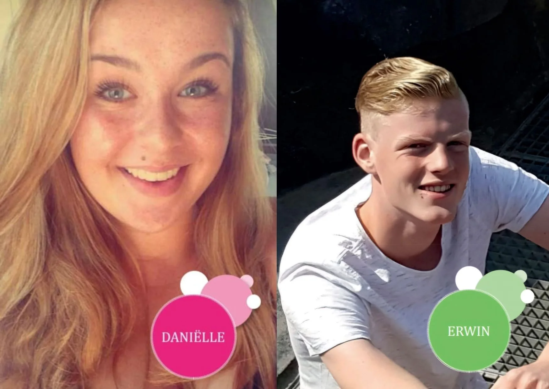 Daniëlle en Erwin