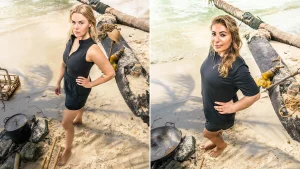 Thumbnail voor Roos Dickmann en Yesim Candan eerste afvallers 'Expeditie Robinson': 'Mijn exit terugzien was confronterend'