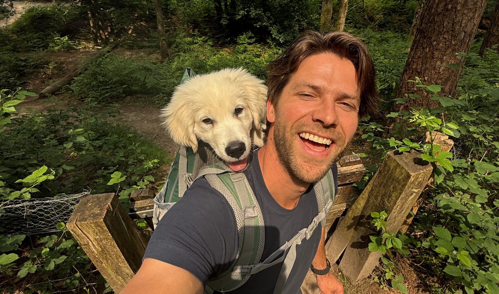 thomas vd vlugt, hond, bever, buiten, bucketlist