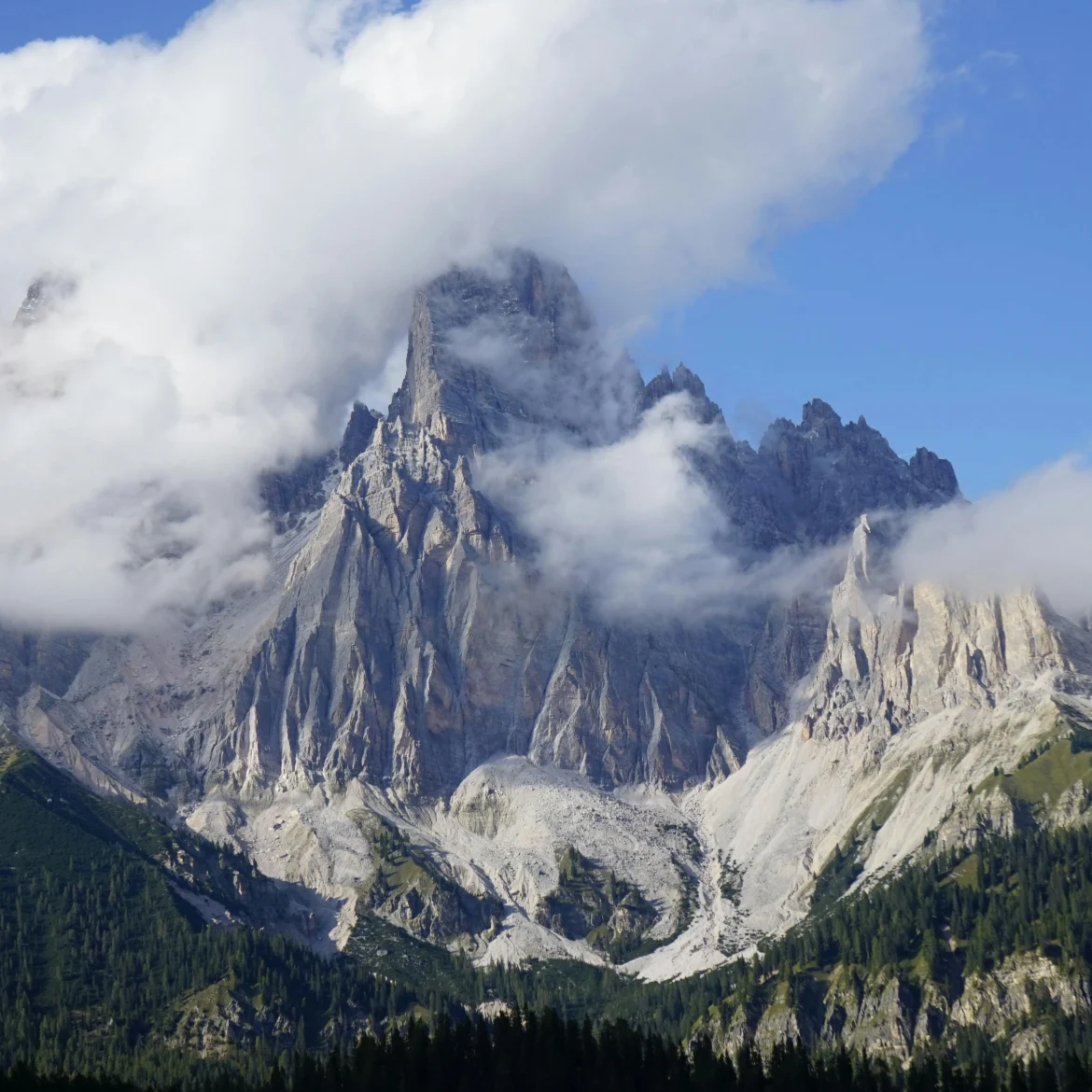 Paniekaanval in Italiaanse bergen