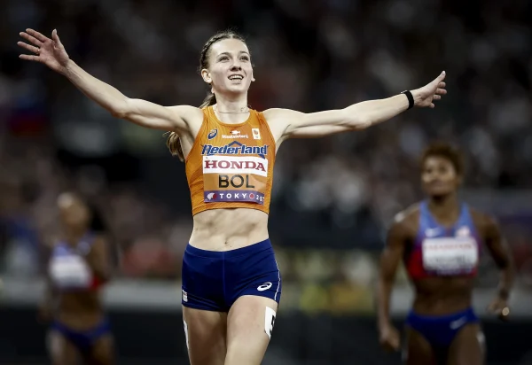 Femke Bol verovert goud op 400 meter horden