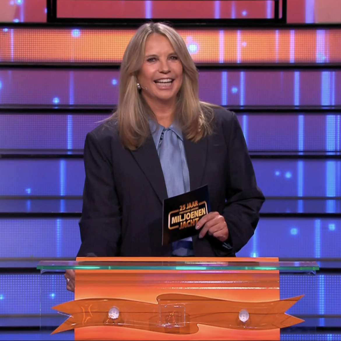 Linda de Mol outfit Miljoenenjacht