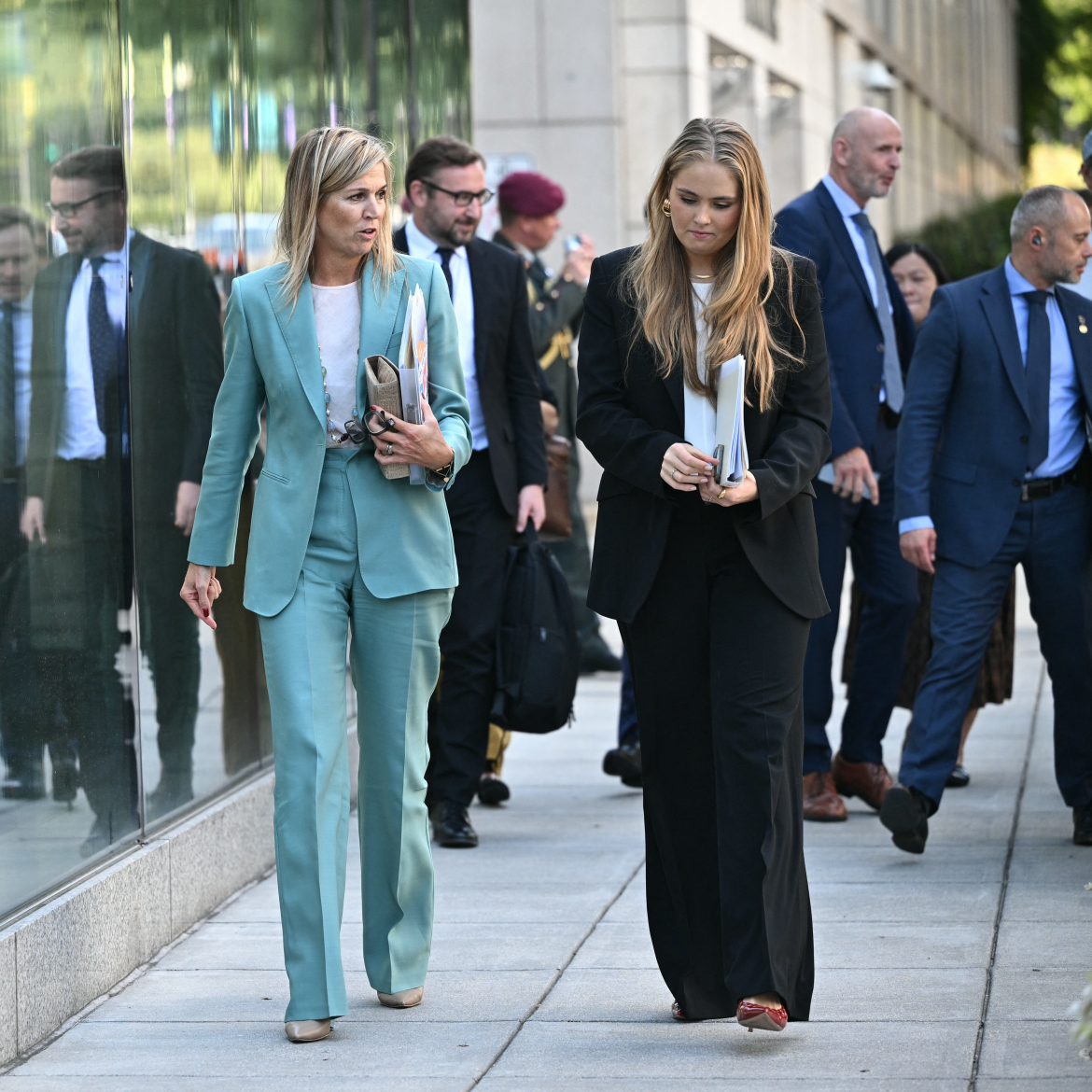 Werkbezoek Amalia en Máxima