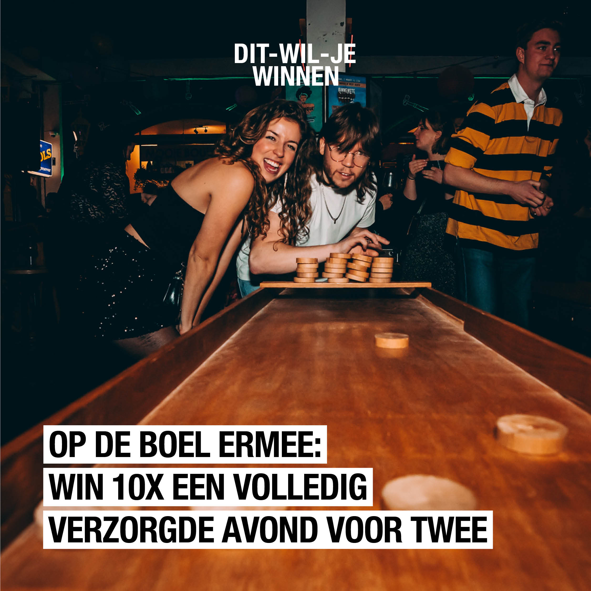 Game on: wil je winnen, deze speelse avond uit t.w.v. 100 euro voor jou en je bestie of date