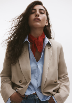 H&M sjaal rood