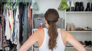 Thumbnail voor Maaike stal het favoriete jasje van haar zus en knipte het kapot: 'Anders paste ik het niet'