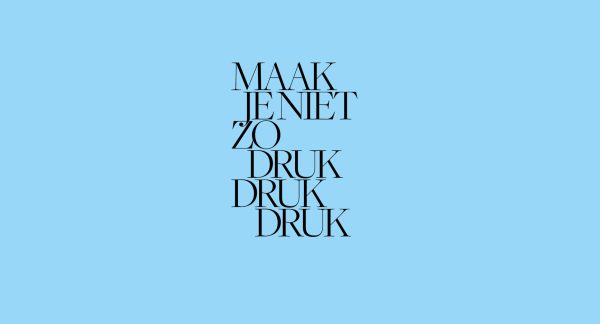 Altijd druk