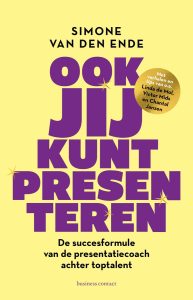 Boek presentatietips van Simone van den Ende