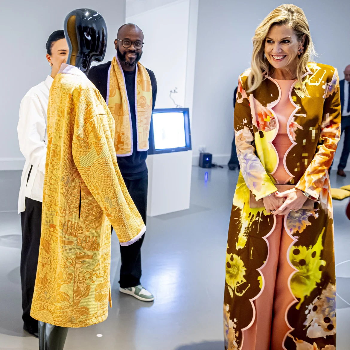 Máxima tijdens Dutch Design Week
