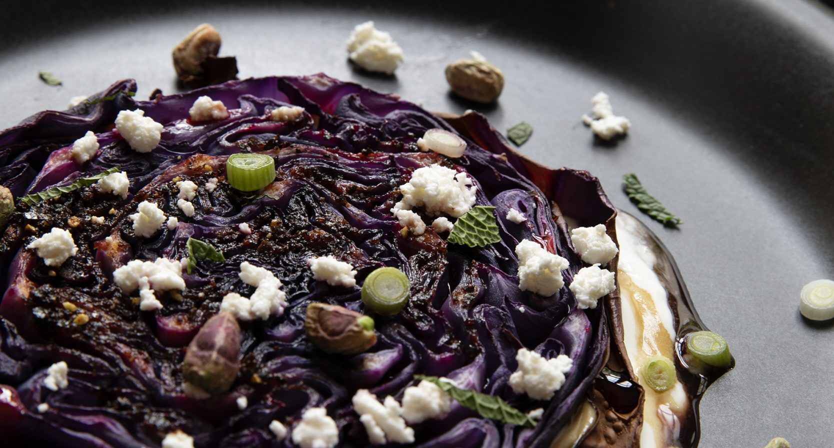 Geroosterde rodekool uit Haniyé