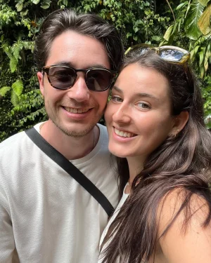 Thumbnail voor Tanja ontmoette Jurre paar dagen voor haar wereldreis: 'Hij vloog voor mij naar Bali'