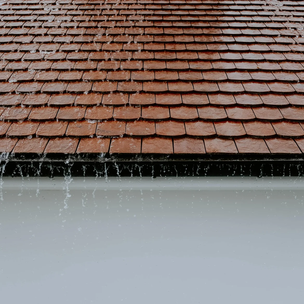 Huis met stormschade