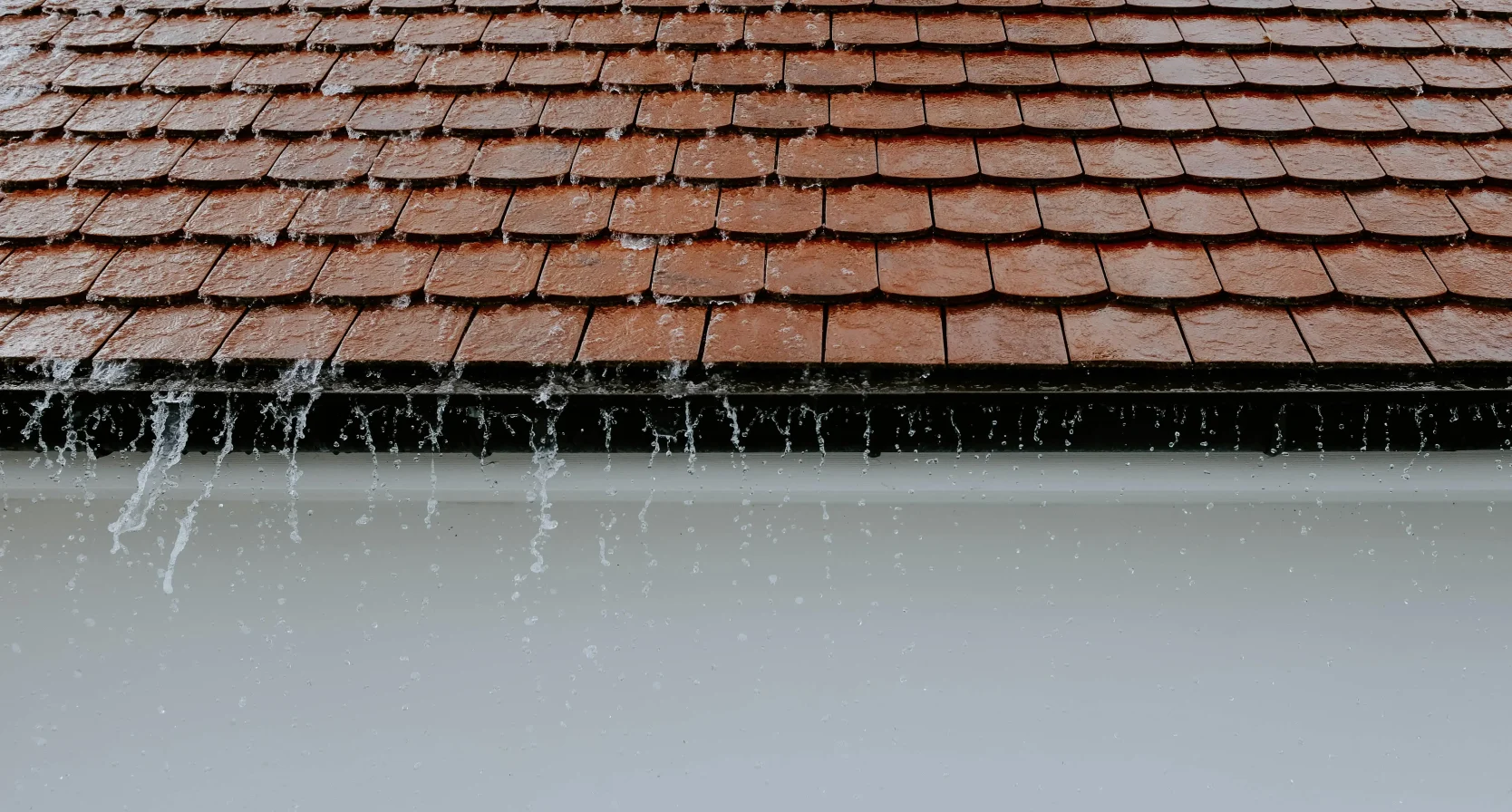 Huis met stormschade