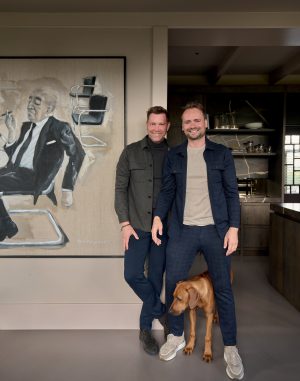 Sipke Jan Bousema en vriend Jeroen