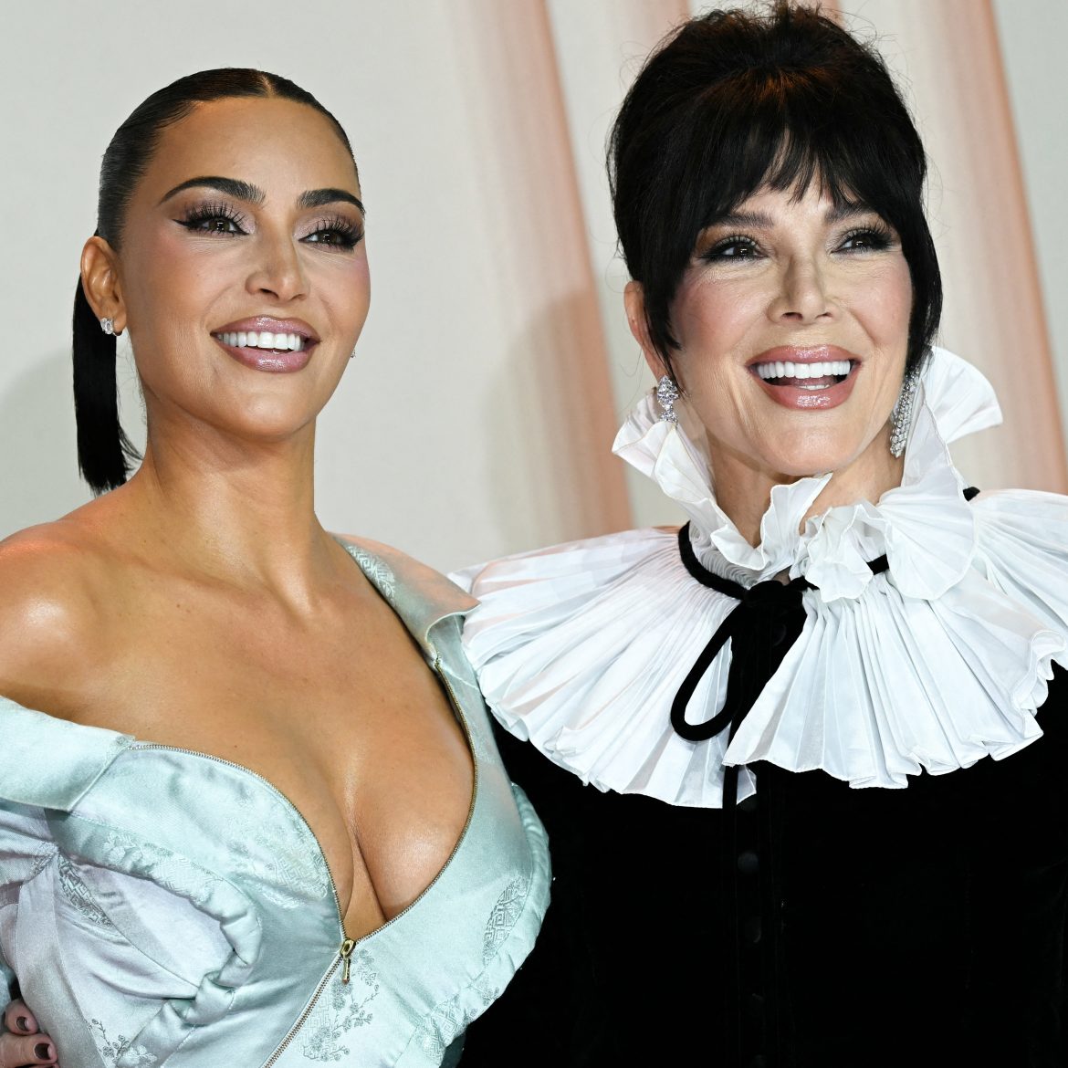 Kim Kardashian en Kris Jenner