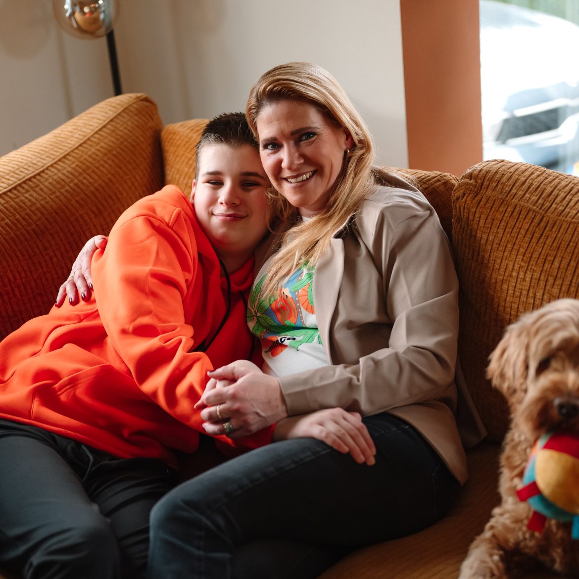 marieke, tobias, kind, spierziekte