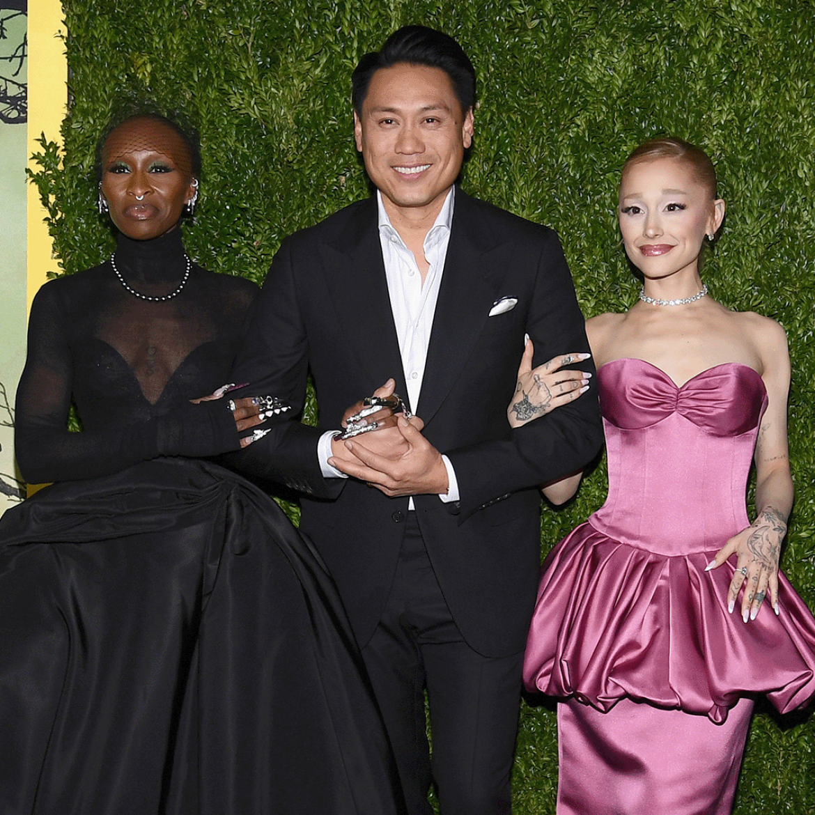 Wicked regisseur Jon M. Chu met Ariana Grande en Cynthia Erivo