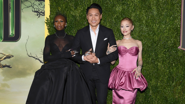 Wicked regisseur Jon M. Chu met Ariana Grande en Cynthia Erivo