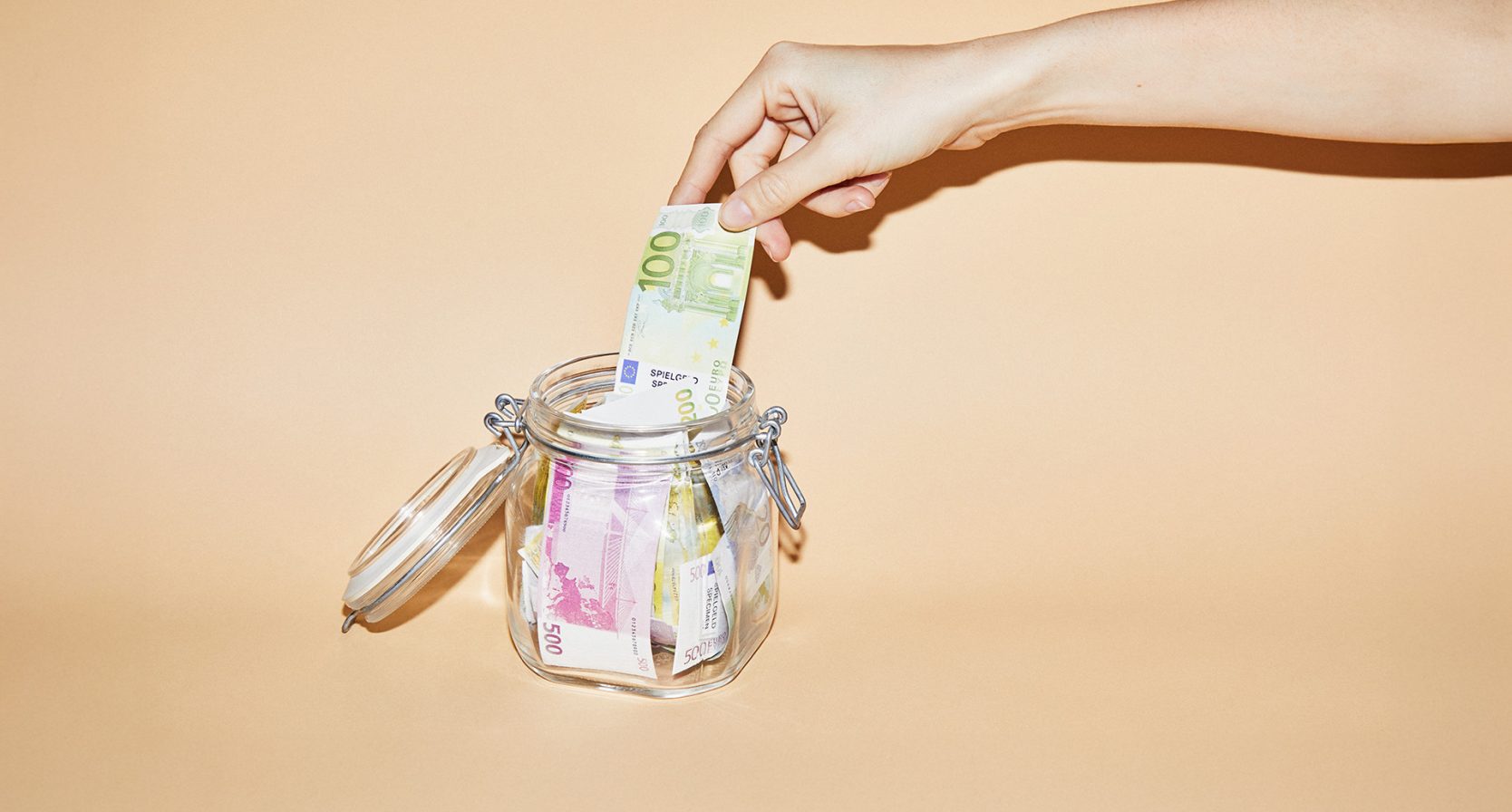 Pot met geld - De Erfenis. - erfenis kunstcollectie