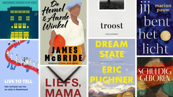 een compilatie van covers van onze favoriete boeken voor november