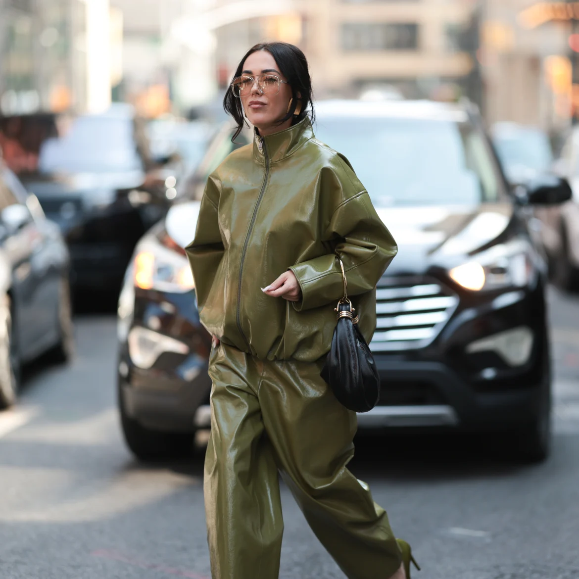 leren broek streetstyle