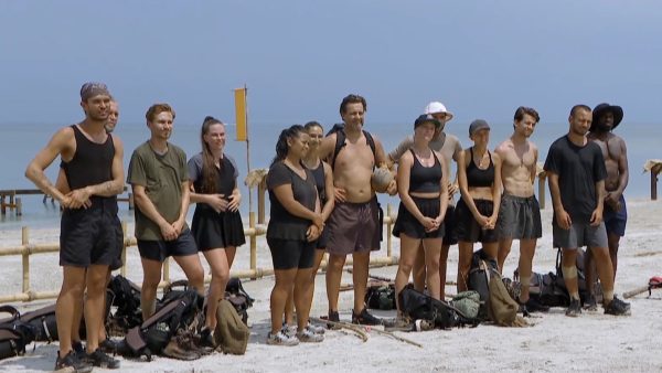 Alle deelnemers van de samensmeltingsproef in 'Expeditie Robinson'