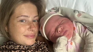 Melissa was onverwacht zwanger