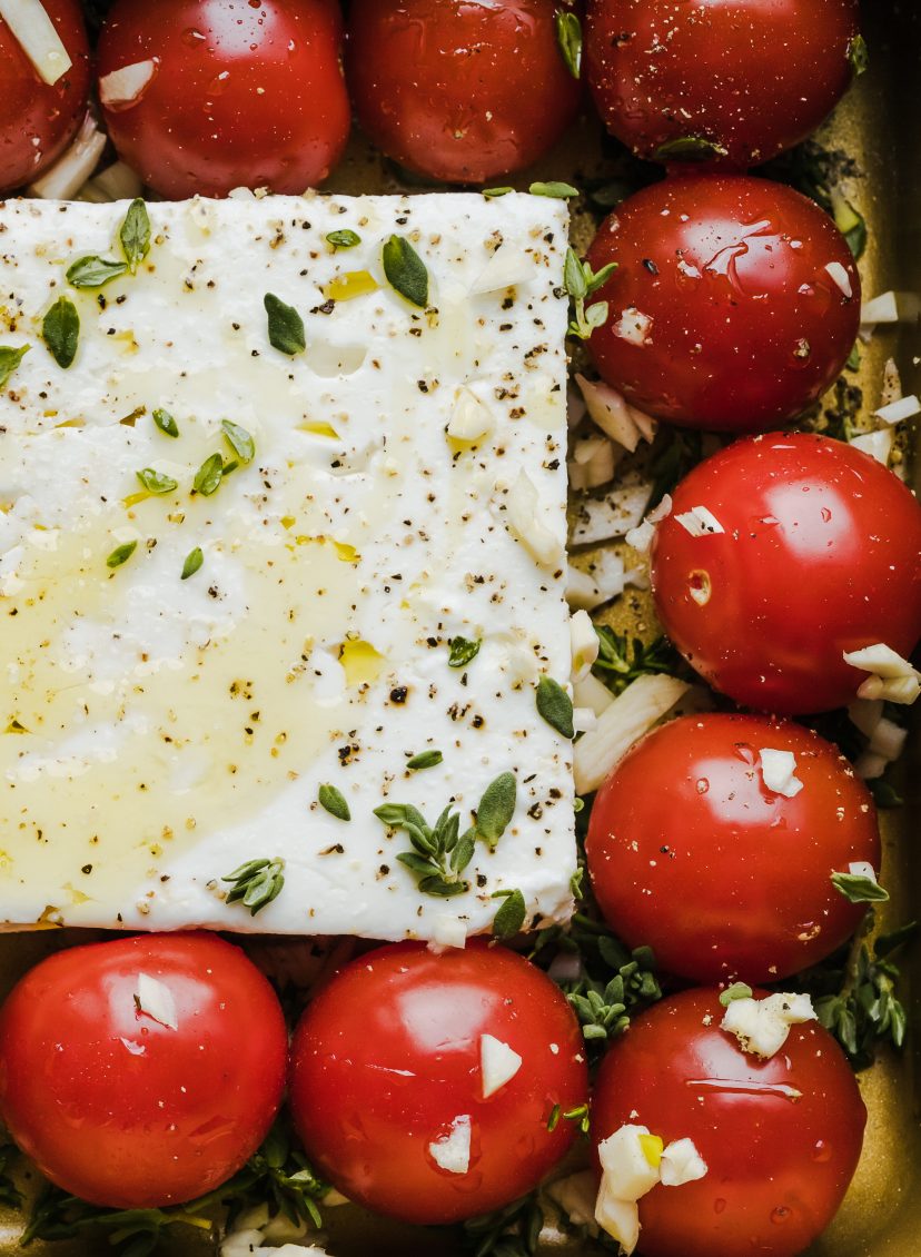 Feta met tomaten