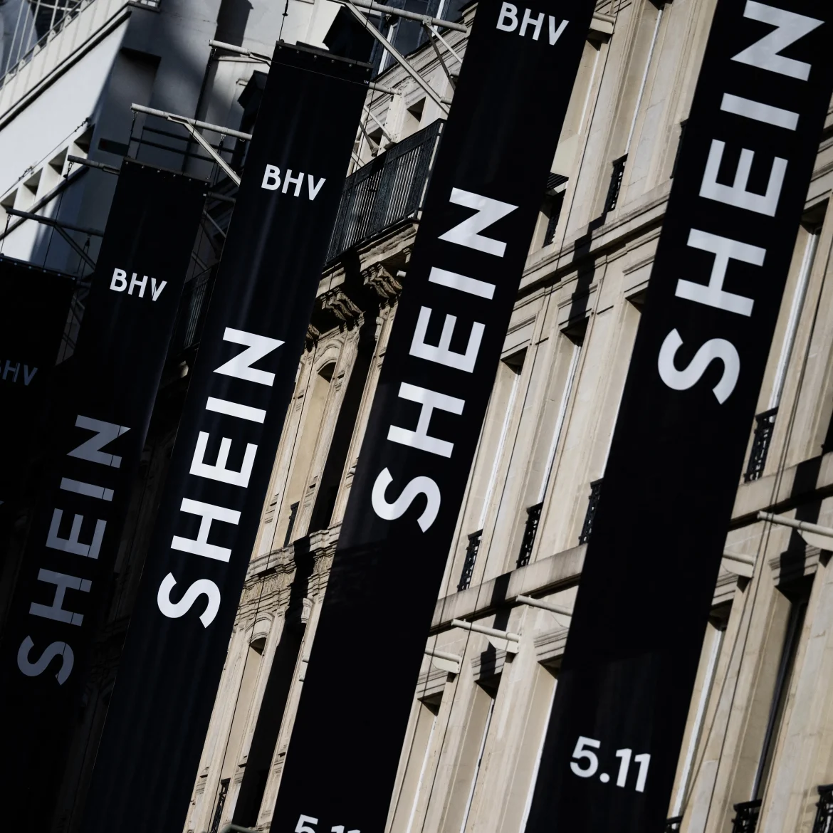 SHEIN in Frans warenhuis BHV