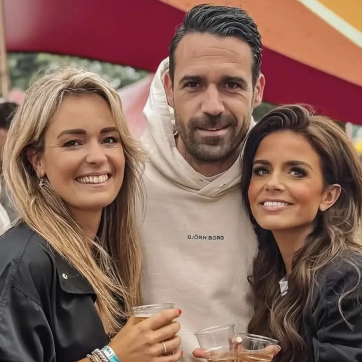 Jacqueline van Pelt met Koen en Michelle Bollen