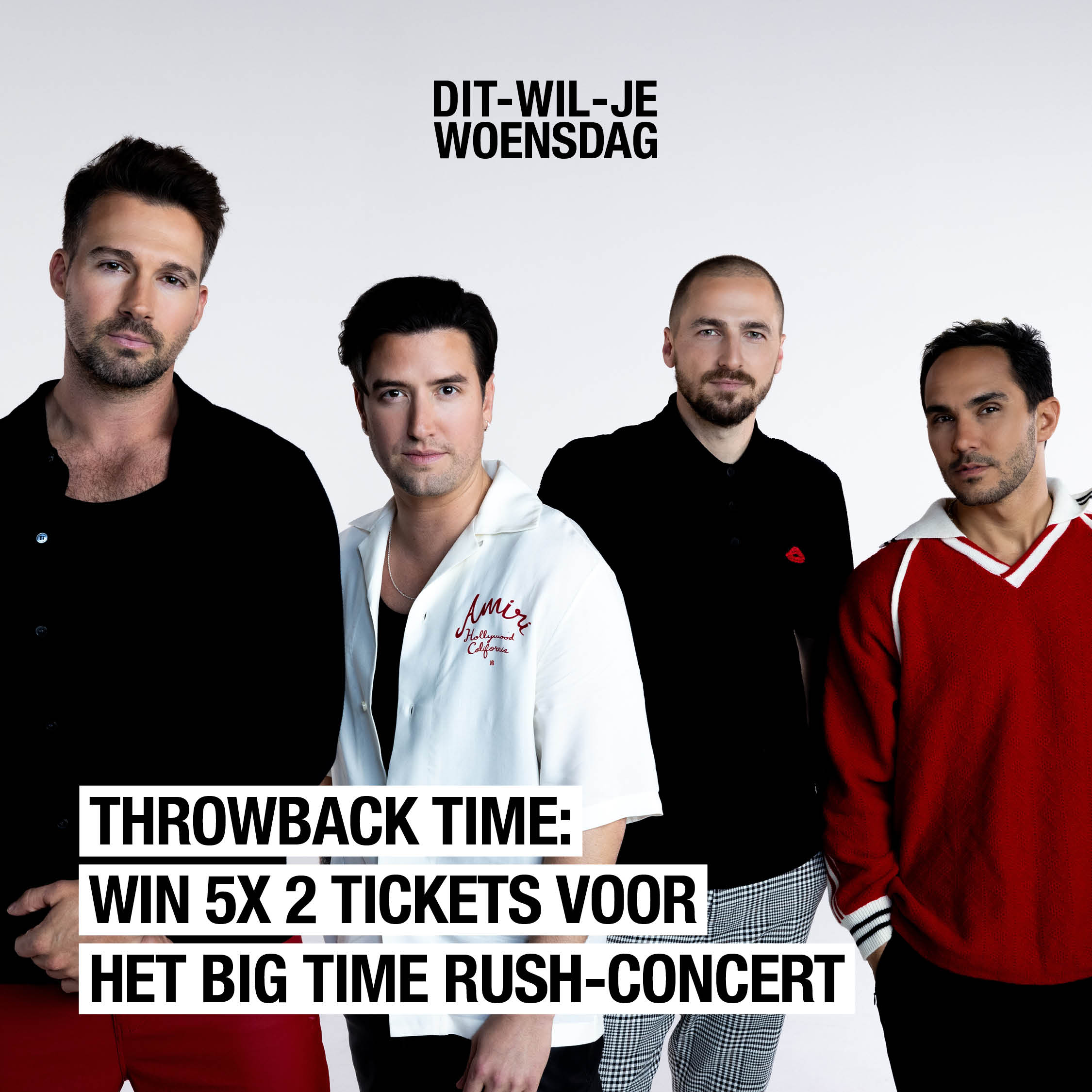 We go worldwide: win 5 x 2 tickets voor het concert van Big Time Rush in Ziggo Dome