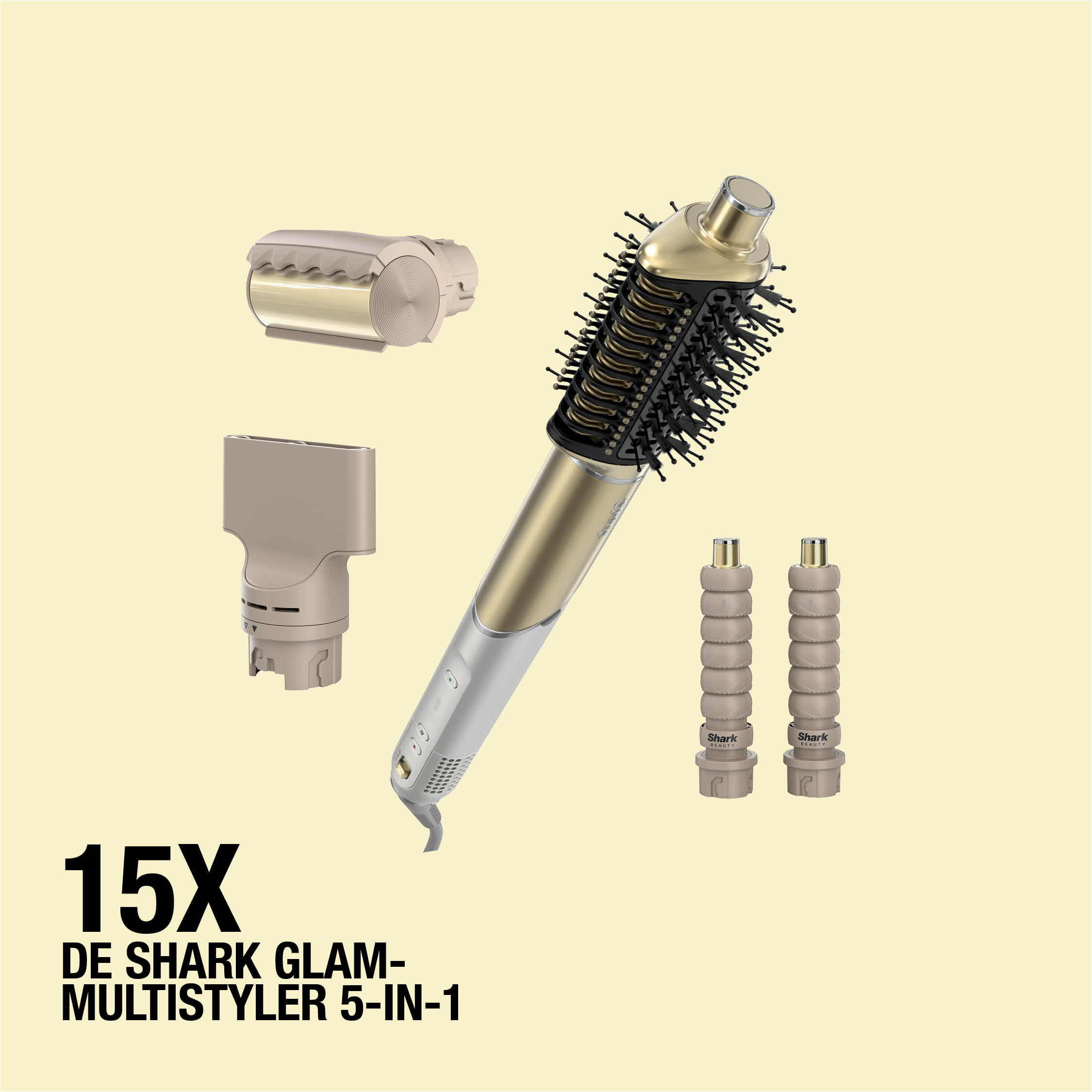 Een bouncy blow-out zonder moeite? Win 15 x de Shark Glam Multistyler 5-in-1 t.w.v. 400 euro