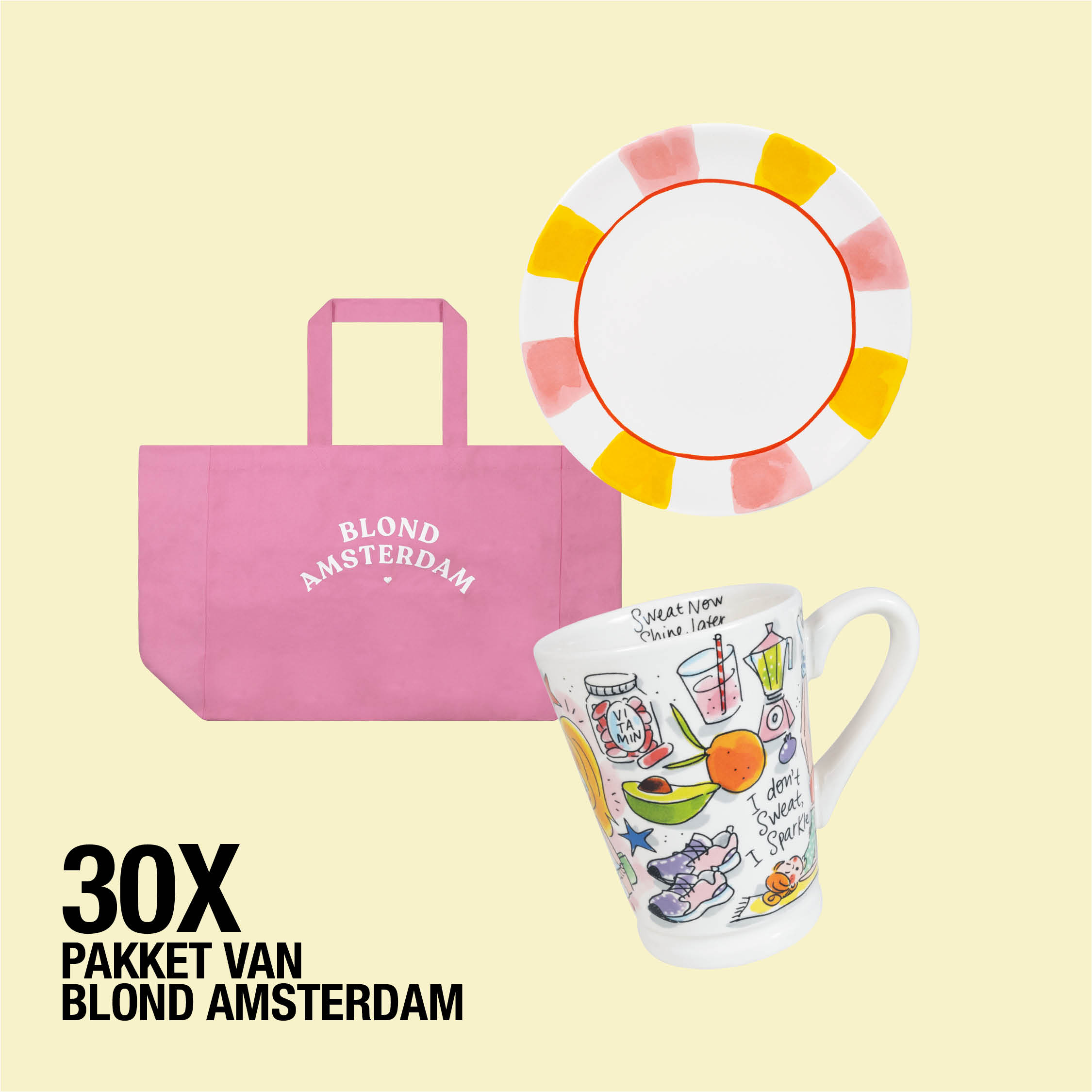 Kleur bekennen: win 30 x een pakket van Blond Amsterdam t.w.v. 165 euro