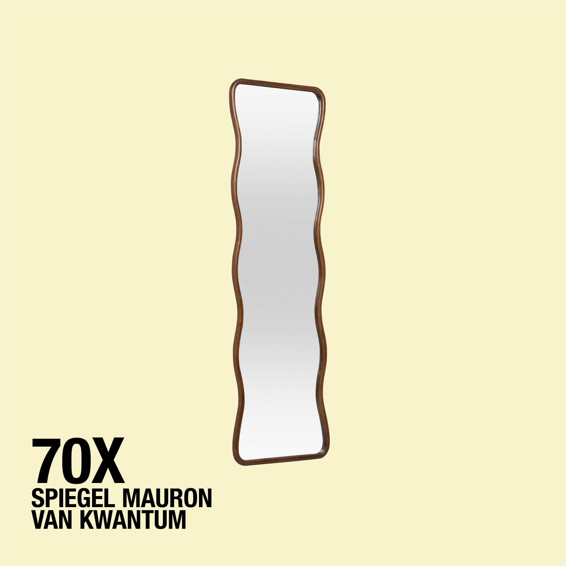 Klaar voor een fitcheck? Win 70 x een organische design spiegel van Kwantum (t.w.v. 75 euro)
