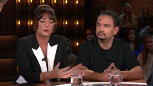 Thumbnail voor Thérèse Boer over het verlies van haar man Jonnie: 'Moeilijk om bewegende beelden te zien'