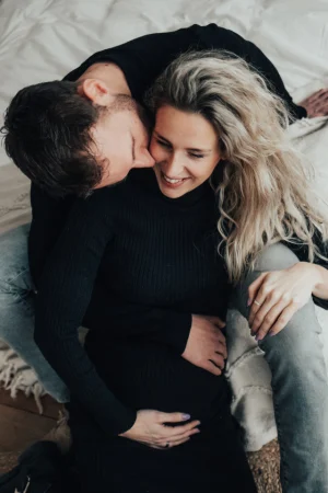 De bevalling van Nynke duurde nog geen drie kwartier: 'De verloskundige stond op speaker'